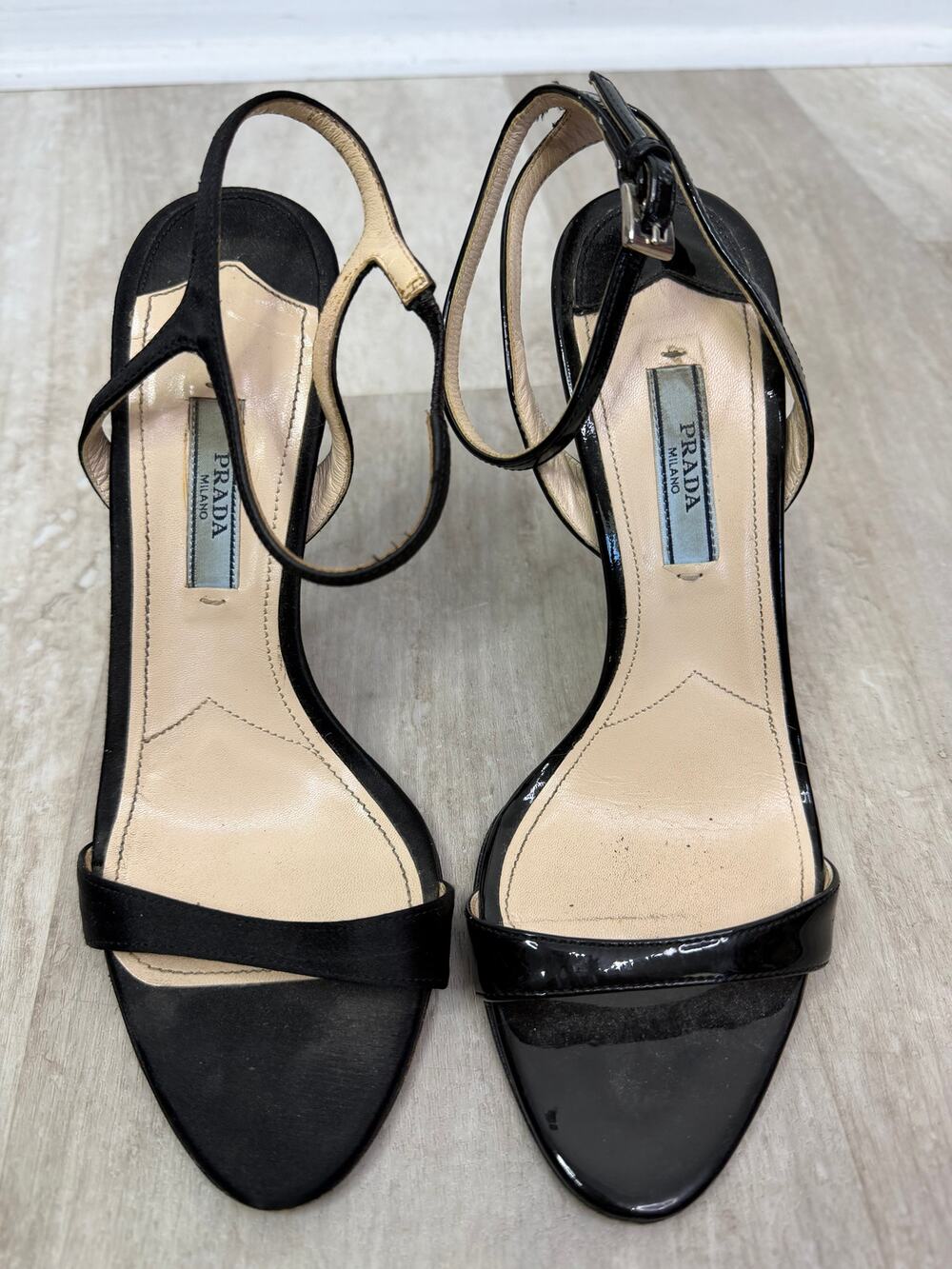 Mismatched Prada Heels NOT A MATCHING PAIR